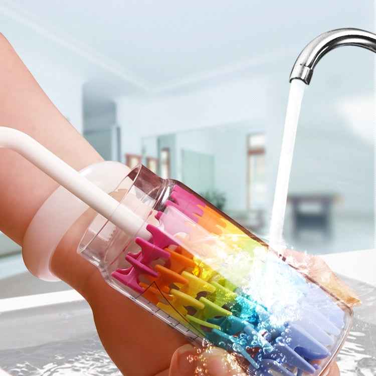 Silicone Baby Bottle Brush Cleaning Pacifier Nozzle Tube Cup Silicone Brush