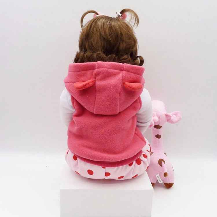 NPK Adorable Lifelike Silicone Baby Girl Doll