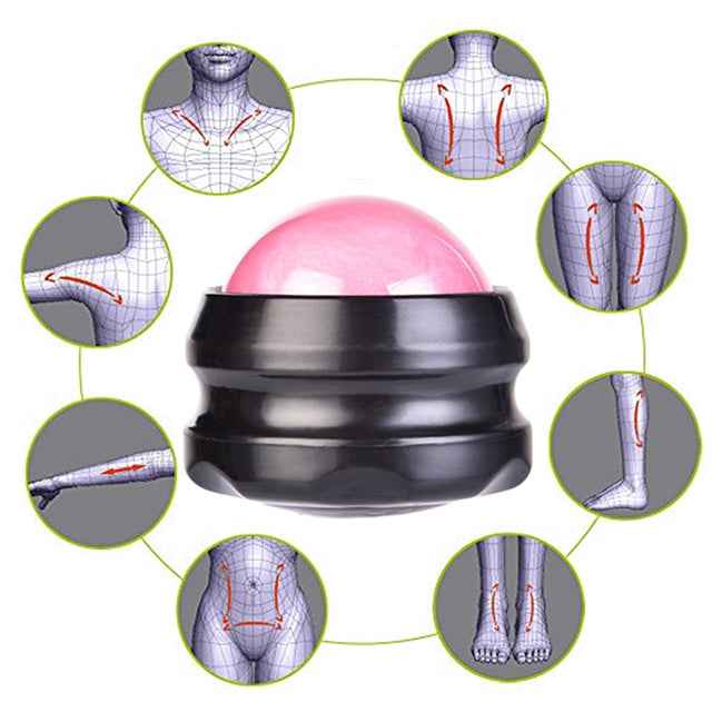 Body Therapy Foot Back Waist Hip Relaxer Massage Roller Ball
