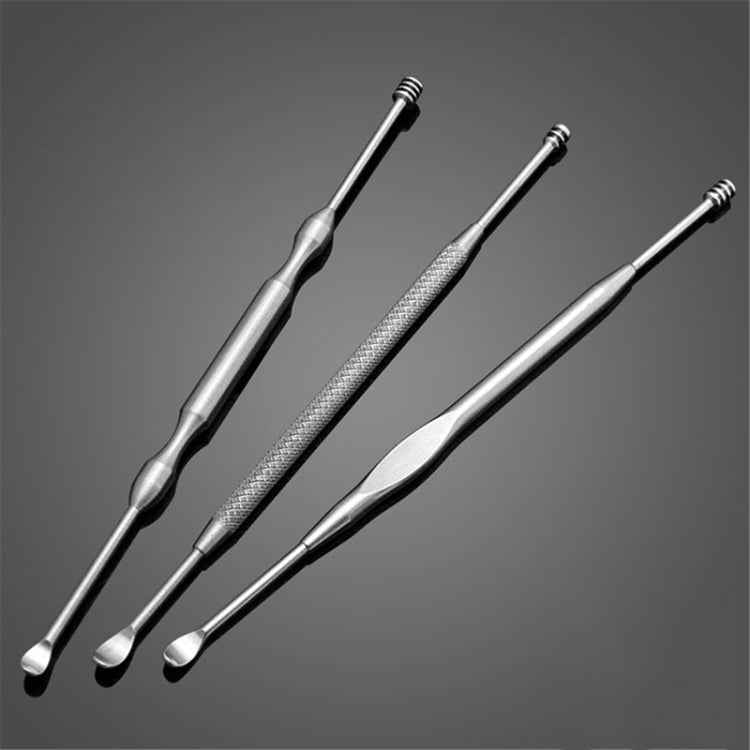 3 PCS Ear Stainless Steel Ear Cleaning Care Tools, Random Delivery