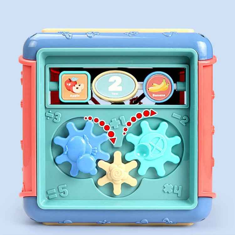 Infant Hand Drum Kit Six-sided Drum Box Educational Toy