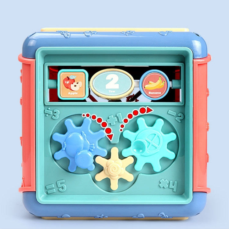 Infant Hand Drum Kit Six-sided Drum Box Educational Toy, Hand Drum