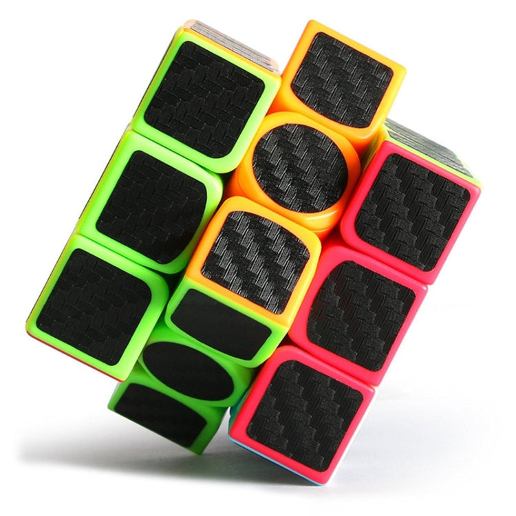 Carbon Fiber Membrane Third-order Magic Cube Children Educational Toys, Carbon Fiber Third-order Magic Cube