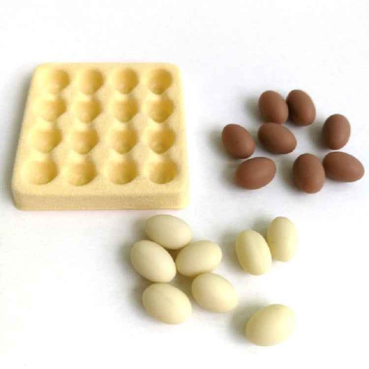 Dollhouse Mini Egg Box with 16 Eggs Model Toy