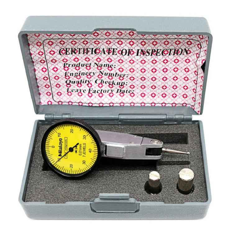 Magnetic Base Universal Mechanical Magnetic Watch Stand Dial Indicator Bracket, Universal Small Table, Leverage Dial Indicator, Small Table + Dial Indicator