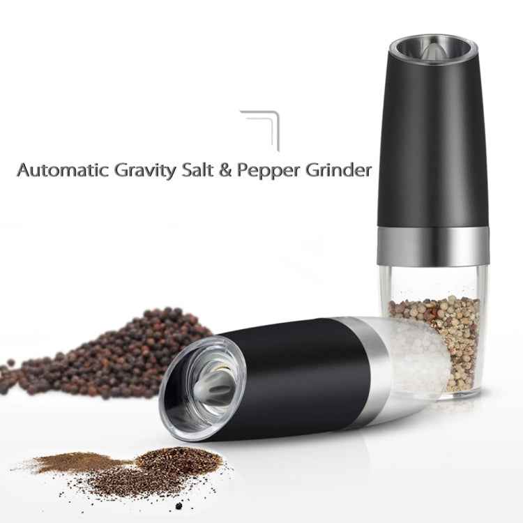 Automatic Electric Pepper Grinder Salt Mill with LED Light