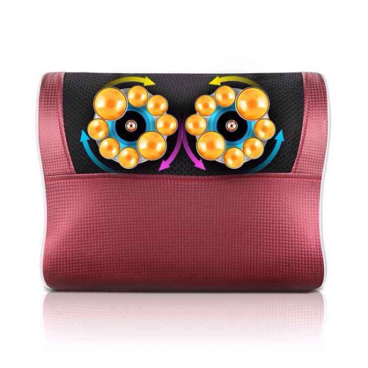 Cervical Spine Massage Pillow Neck Waist Back Multifunctional Electric Massage Cushion, EU Plug, AU Plug, US Plug, UK Plug