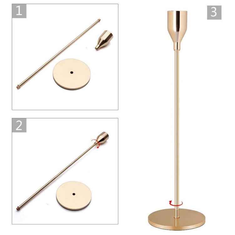 Creative Single Head Candlestick Candle Holder Wedding Table Decoration, S, M, L