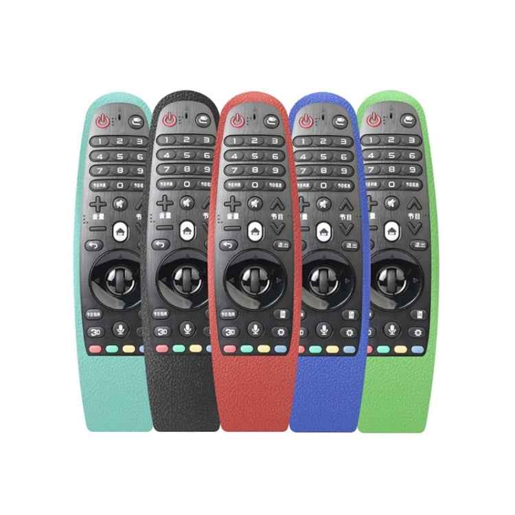 Silicone Remote Control Cover Case Protective Skin for LG AN-MR600 Smart TV Remote Controller, Black, Blue, Noctilucent Green, Noctilucent Blue, Red
