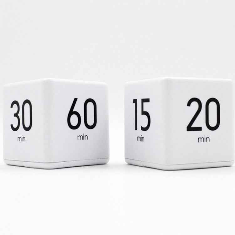 LED Magic Cube Time Manager Kitchen Timer, 1-3-5-10, 15-20-30-60