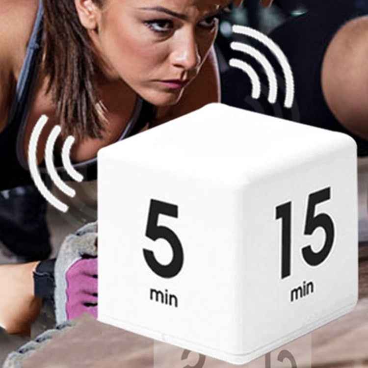 LED Magic Cube Time Manager Kitchen Timer, 1-3-5-10, 15-20-30-60