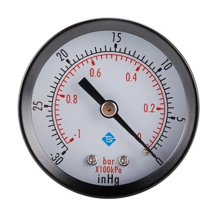 Double Scale Vacuum Mini Shockproof Pressure Gauge, Pressure Gauge