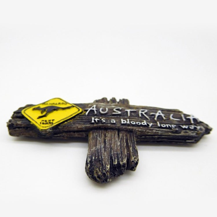 2 PCS Kangaroo Fridge Magnets Home Decoration Tourist Souvenirs, Kangaroo