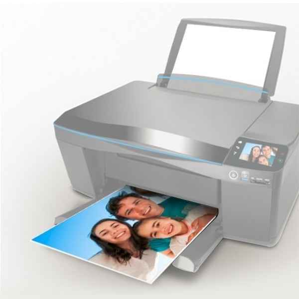 100 PCS 6 Inch Inkjet Printing Paper Photo Paper Color Single-Sided Coated Printing Highlight Waterproof Lluminous Paper