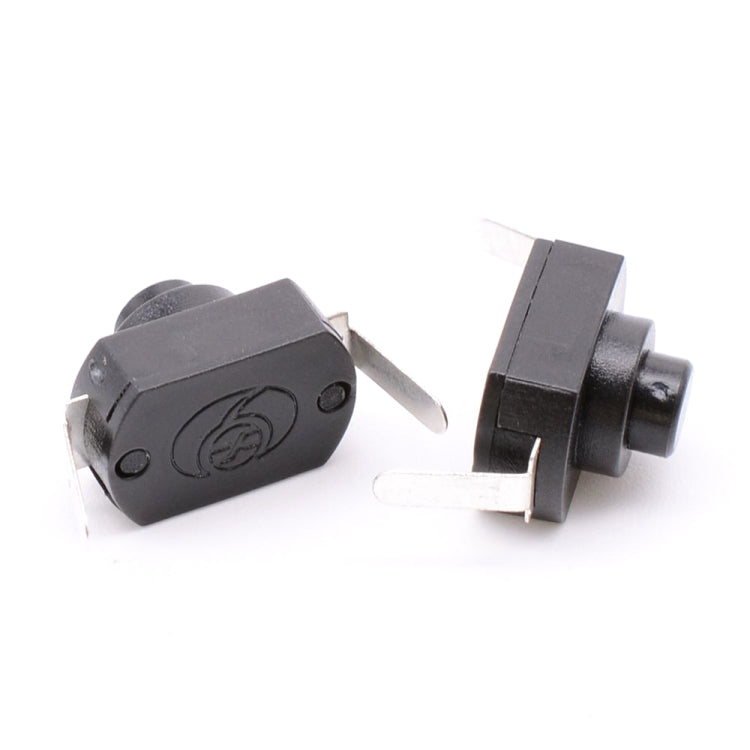 20 PCS YT-1208-YD LED Flashlight Button Switch, Bent Feet, Straight Feet