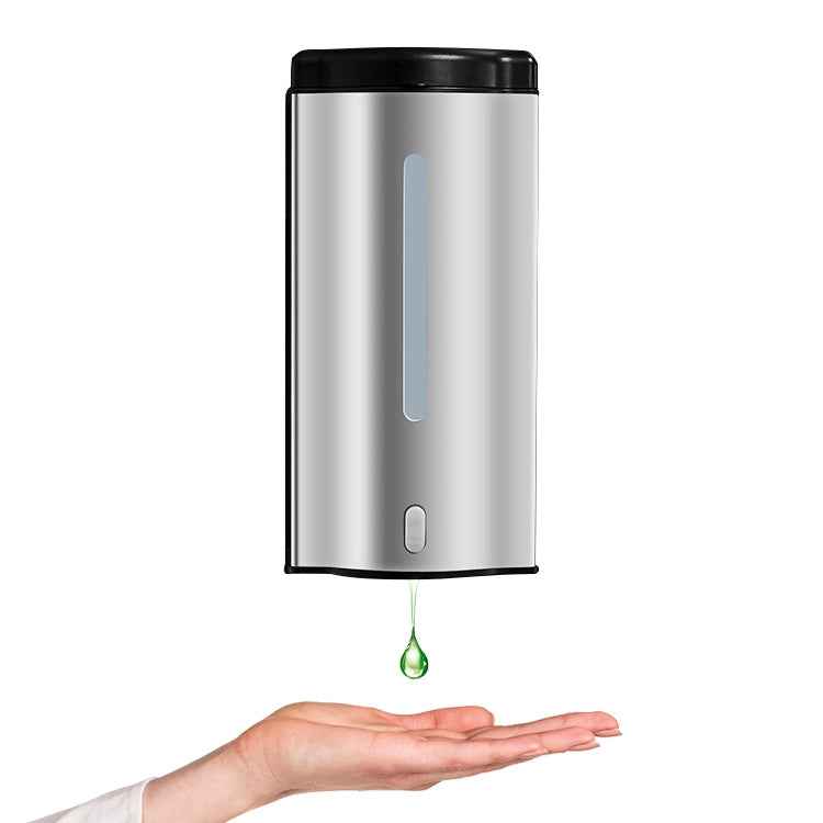 ASD-111 600ML Automatic Induction Soap Dispenser Stainless Steel Soap Dispenser, Spray, Gel