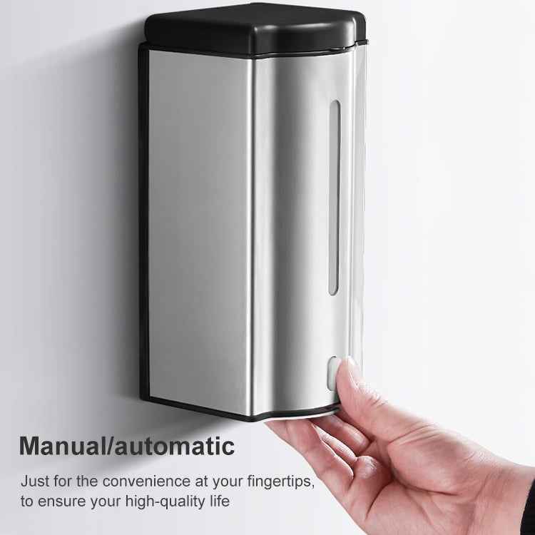 ASD-111 600ML Automatic Induction Soap Dispenser Stainless Steel Soap Dispenser, Spray, Gel