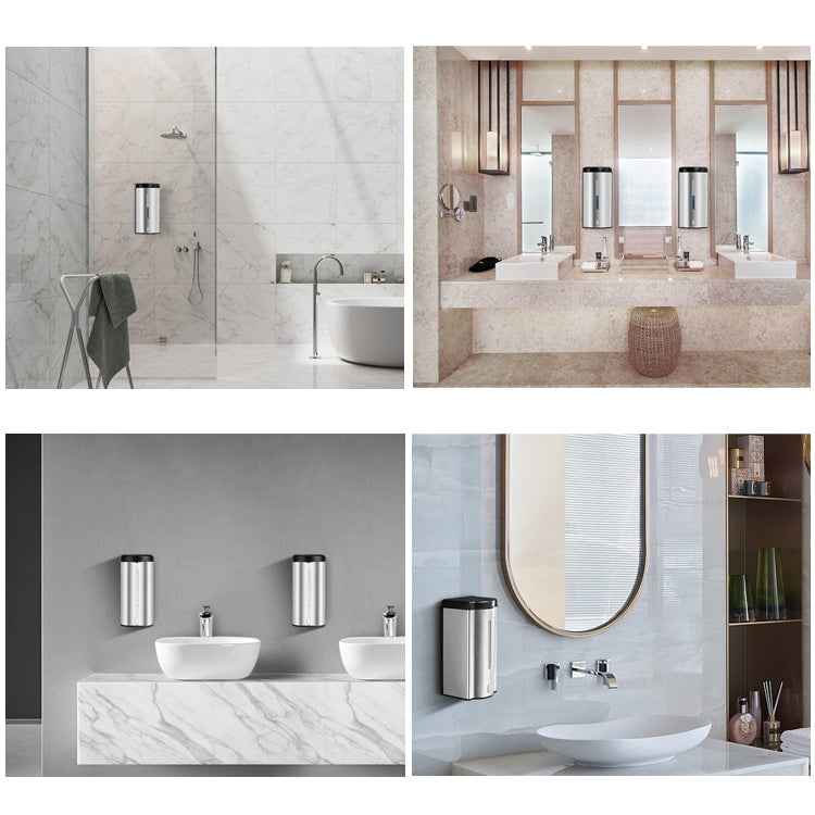 ASD-111 600ML Automatic Induction Soap Dispenser Stainless Steel Soap Dispenser, Spray, Gel