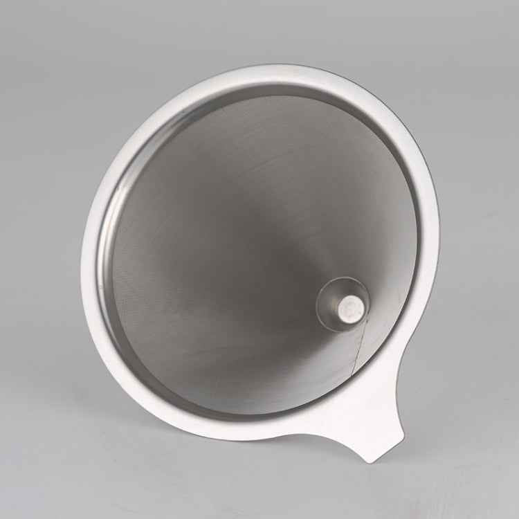 Stainless Steel Filter Cone Filter Cartridge Tea Coffee Free Paper Filter Cup, Stainless Steel Filter