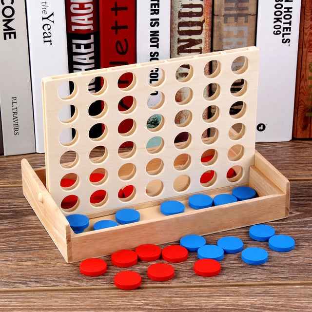 Wooden International Children Educational Toys Vertical Link Board Checkersers