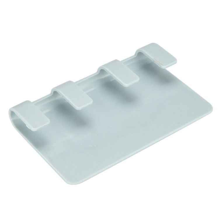 Practical Wall Sticking Phone Charging Holder Socket Strong Sticky Adhesive Sopport Rack Shelf With Hooks