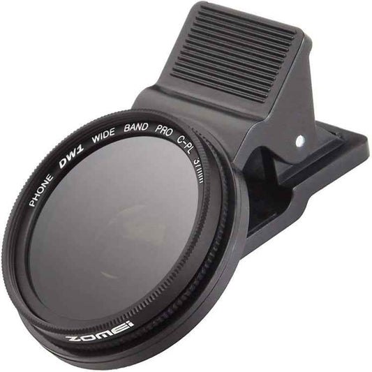 ZOMEI Camera Filter 37MM CPL Polarizer Mobile Phone External Lens
