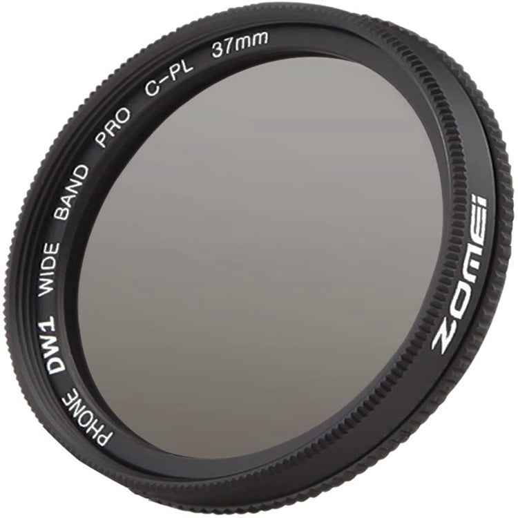 ZOMEI Camera Filter 37MM CPL Polarizer Mobile Phone External Lens