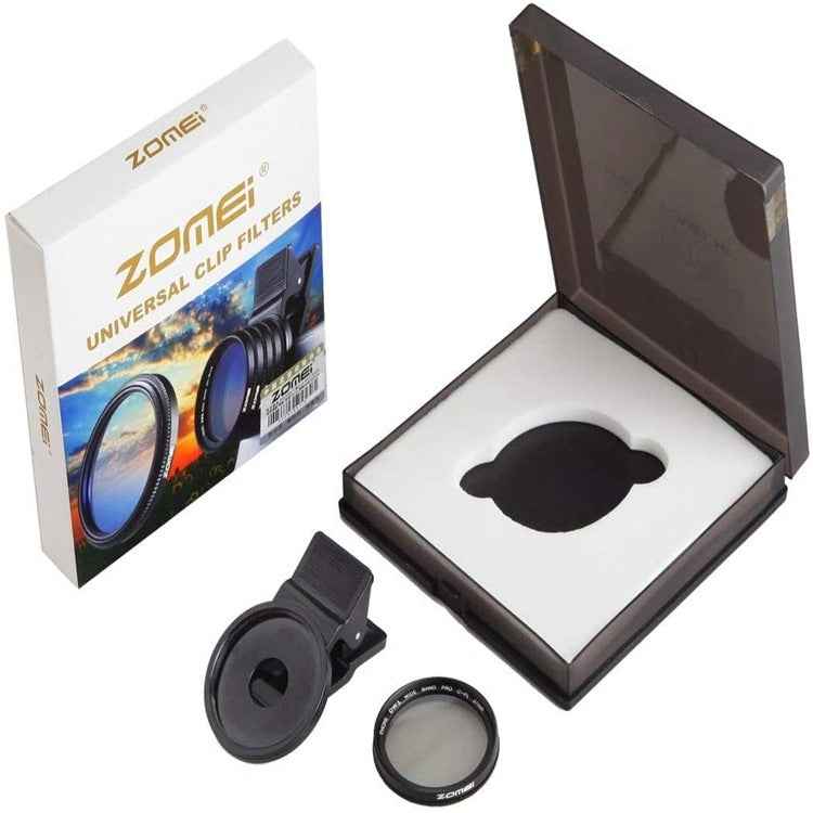 ZOMEI Camera Filter 37MM CPL Polarizer Mobile Phone External Lens