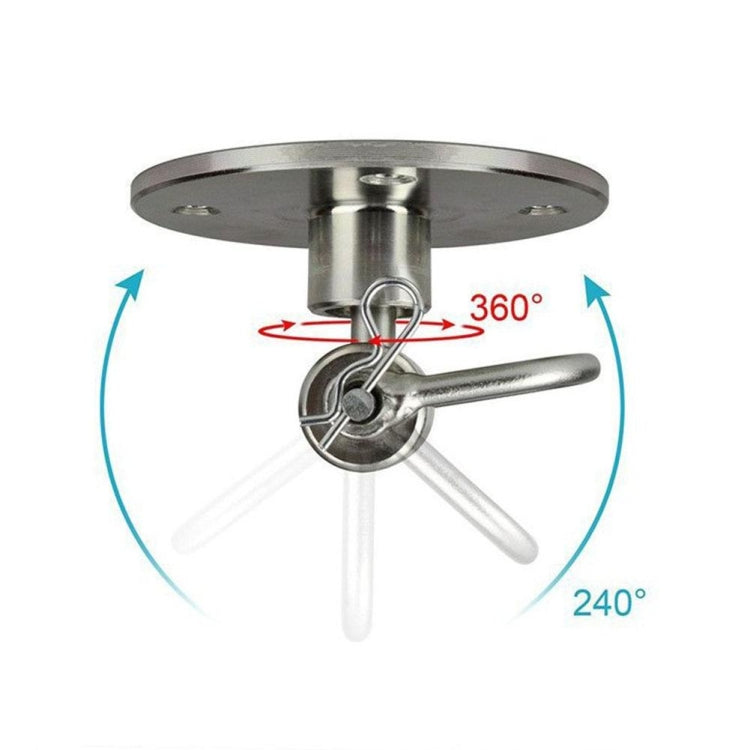 Pear Shape Ball Speed Ball Special Rotator Metal Universal Buckle Hook Boxing Supplies Accessories, Metal Hook