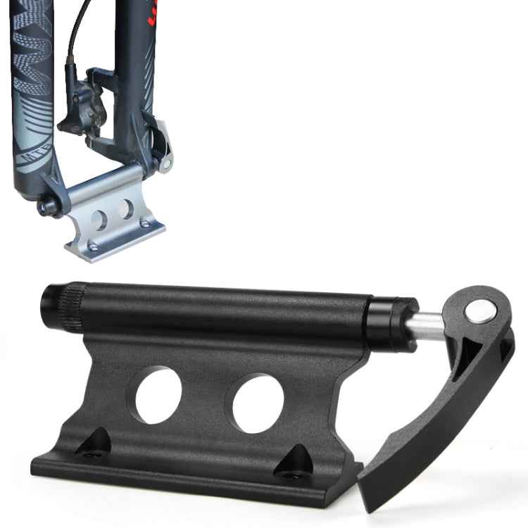 Bicycle Front Fork Fixed Clip Luggage Rack, (Yellow), (Silver), (Black), (Red)