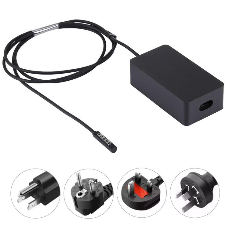 1536 48W 12V 3.6A Original AC Adapter Power Supply for Microsoft Surface Pro 2 / 1, US Plug, TC0005, TC0005AU, TC0005EU, TC0005UK