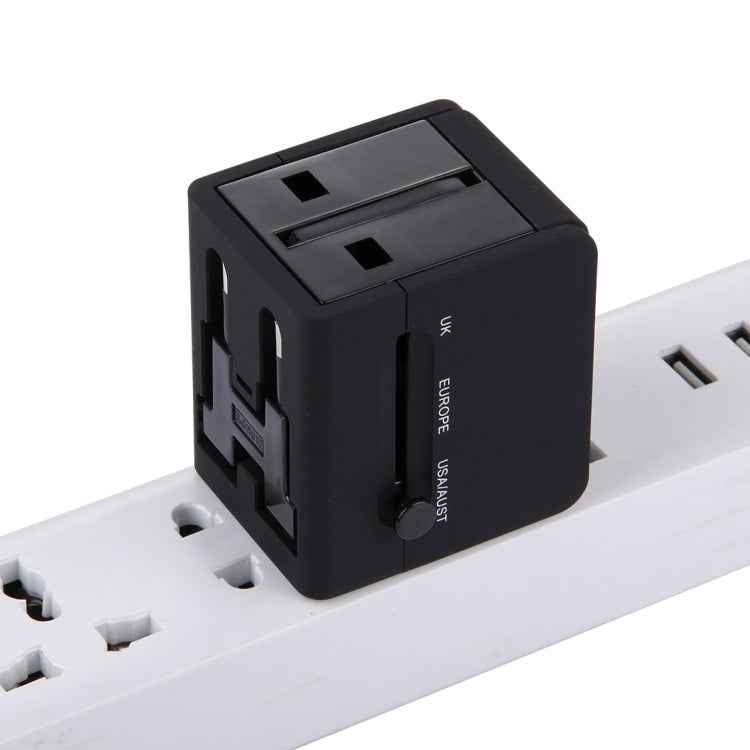 5V 2.1A Dual USB Power Socket Charger Adapter, UK / EU / US / AU Plug