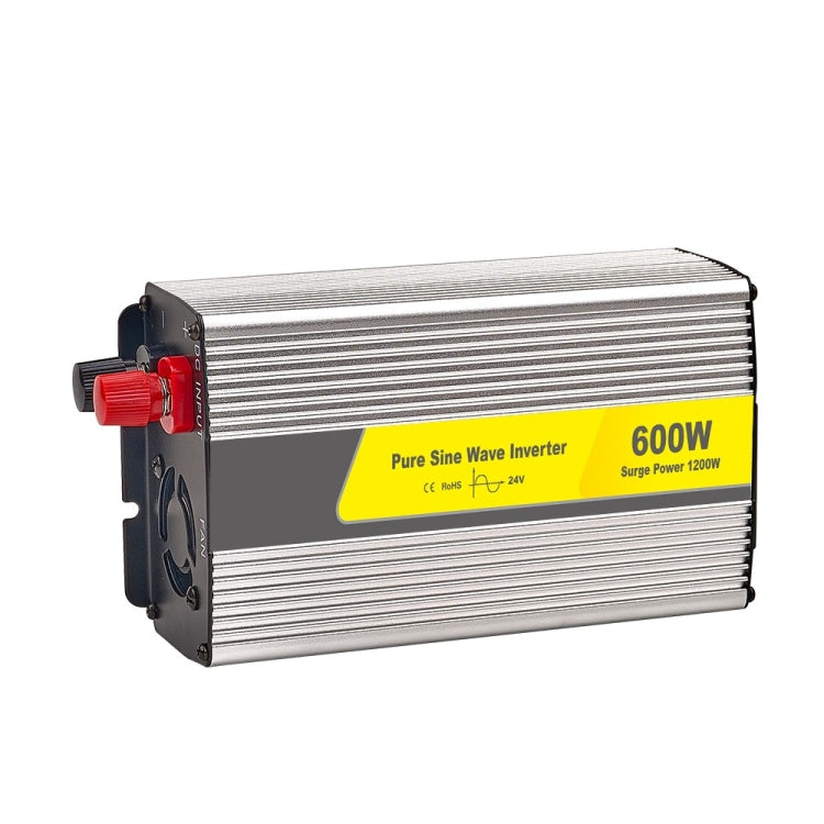 SUVPR DY-LG600S 600W DC 24V to AC 220V Pure Sine Wave Car Power Inverter with Universal Power Socket, 600W DC 12V, 600W DC 24V