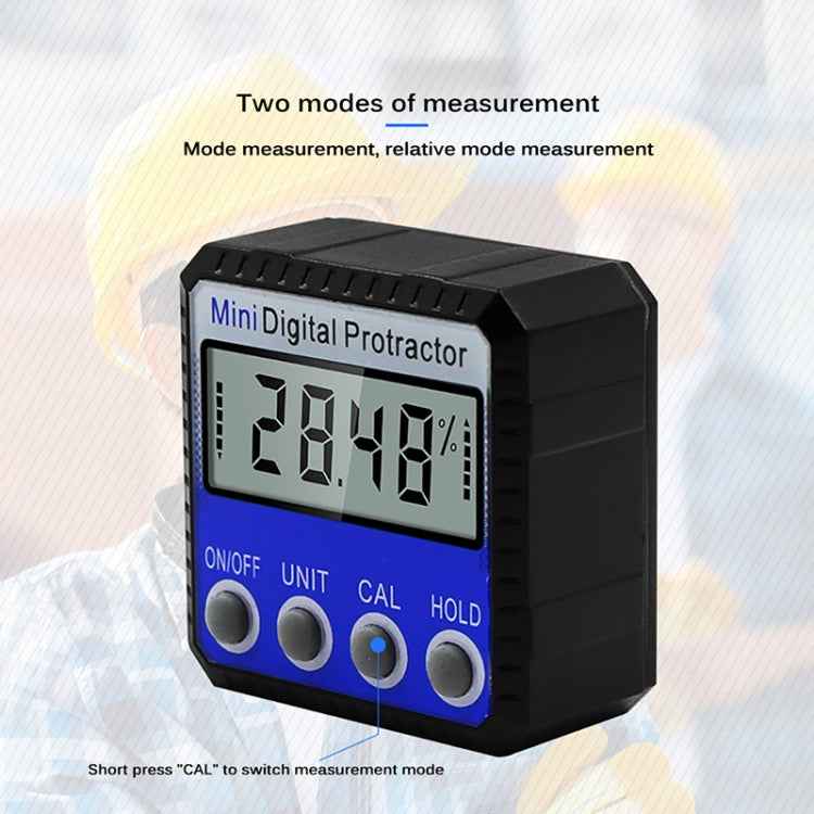 Mini Multi-angle Flip Strong Magnetic Adsorption Angle Ruler Digital Display Inclinometer