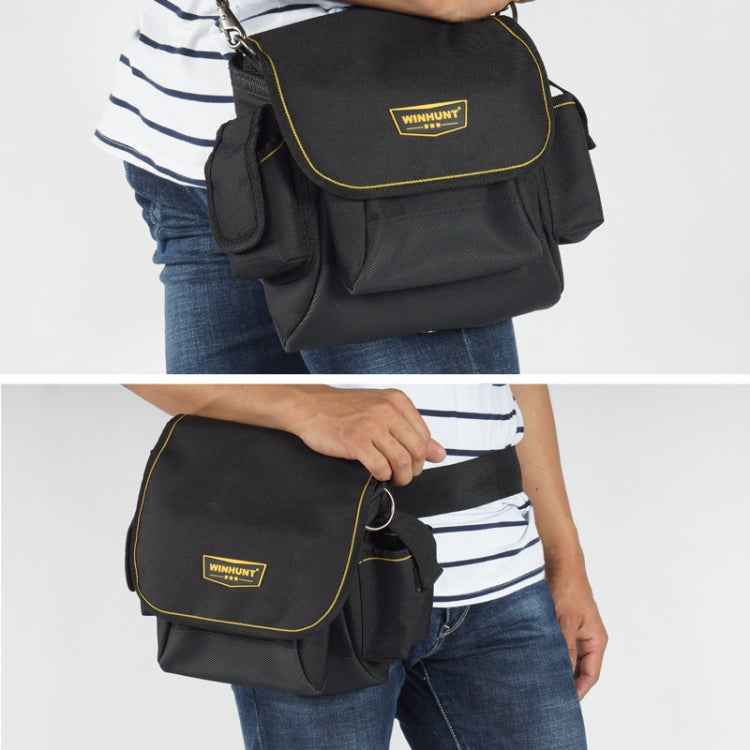 WINHUNT Multi-function Thicken Canvas Electrical Hardware Tool Bag Repair Pocket