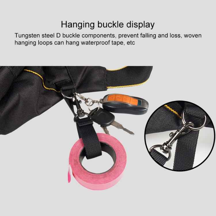 WINHUNT A Type Multi-function Canvas Electrical Hardware Tool Bag Repair Pocket