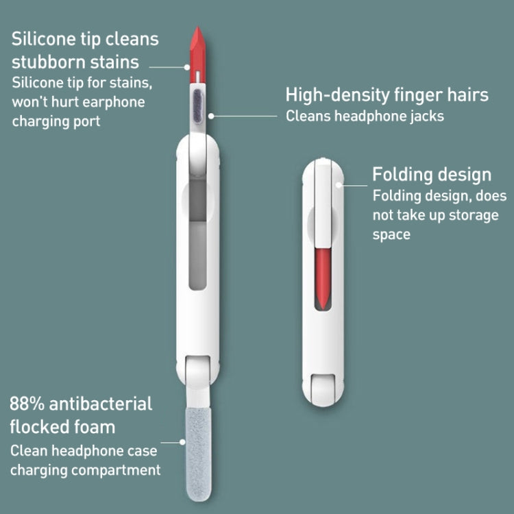 7 in 1 Bluetooth Headphone Computer Keyboard Cleaning Tools Set