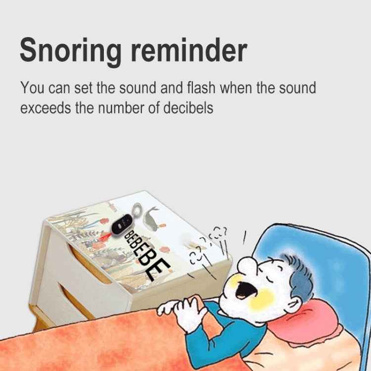 5 PCS ZG808 LED Key Finder Voice Control Anti-lost Device, Random Color Delivery