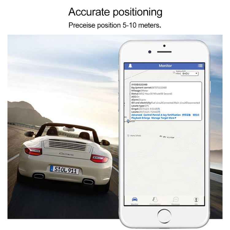 TK800B Car Truck Vehicle Tracking 2G GSM GPRS GPS Tracker