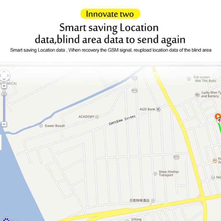 TK200 2G IP67 Waterproof GPS / GPRS / GSM Personal / Goods / Pet / Bag Locator Pet Collar Real-time Tracking Device