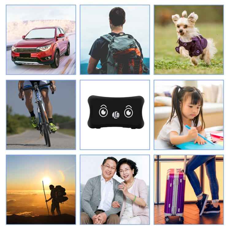 TK200 2G IP67 Waterproof GPS / GPRS / GSM Personal / Goods / Pet / Bag Locator Pet Collar Real-time Tracking Device