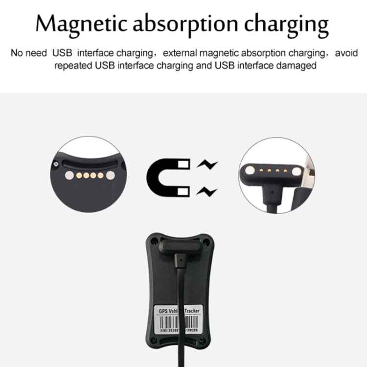 TK200 2G IP67 Waterproof GPS / GPRS / GSM Personal / Goods / Pet / Bag Locator Pet Collar Real-time Tracking Device