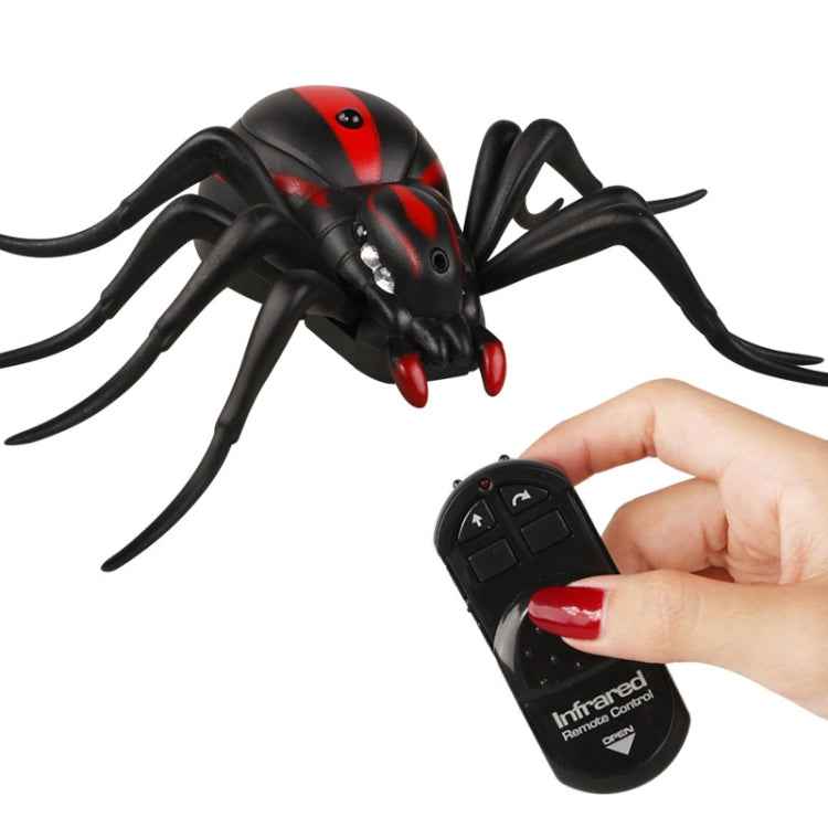 Tricky Funny Toy Infrared Remote Control Scary Creepy Spider, Size: 16*10cm, Spider1