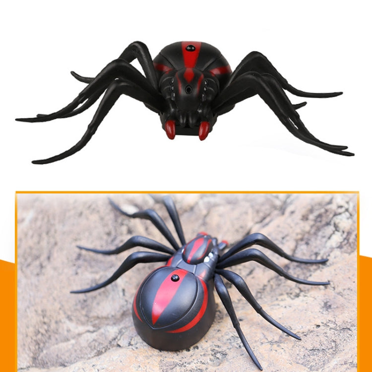 Tricky Funny Toy Infrared Remote Control Scary Creepy Spider, Size: 16*10cm, Spider1