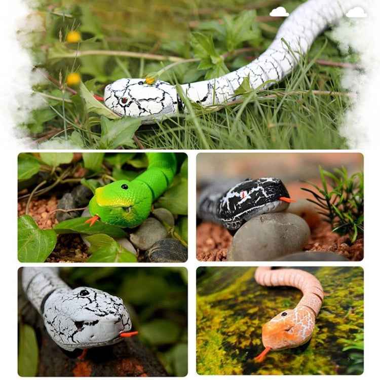 Tricky Funny Toy Infrared Remote Control Scary Creepy Snake, Size: 38*3.5cm