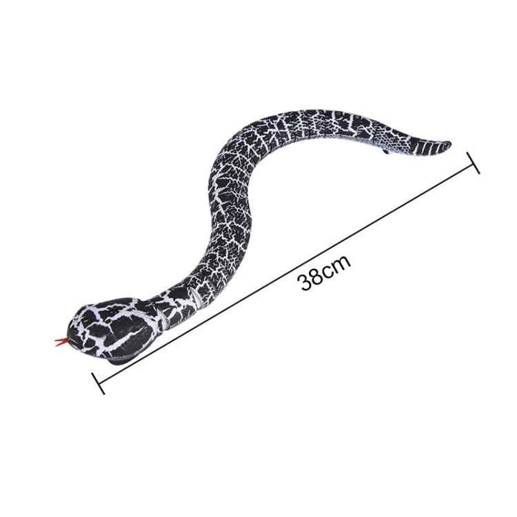 Tricky Funny Toy Infrared Remote Control Scary Creepy Snake, Size: 38*3.5cm
