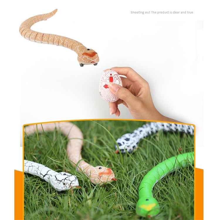 Tricky Funny Toy Infrared Remote Control Scary Creepy Snake, Size: 38*3.5cm