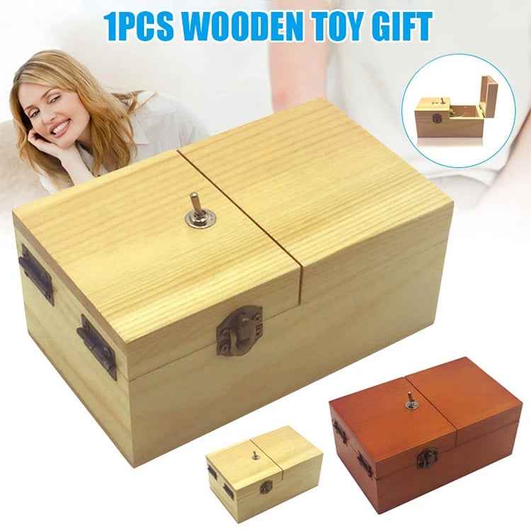 Creative Funny Present Novel Wooden Anti-stress Toy without Logo