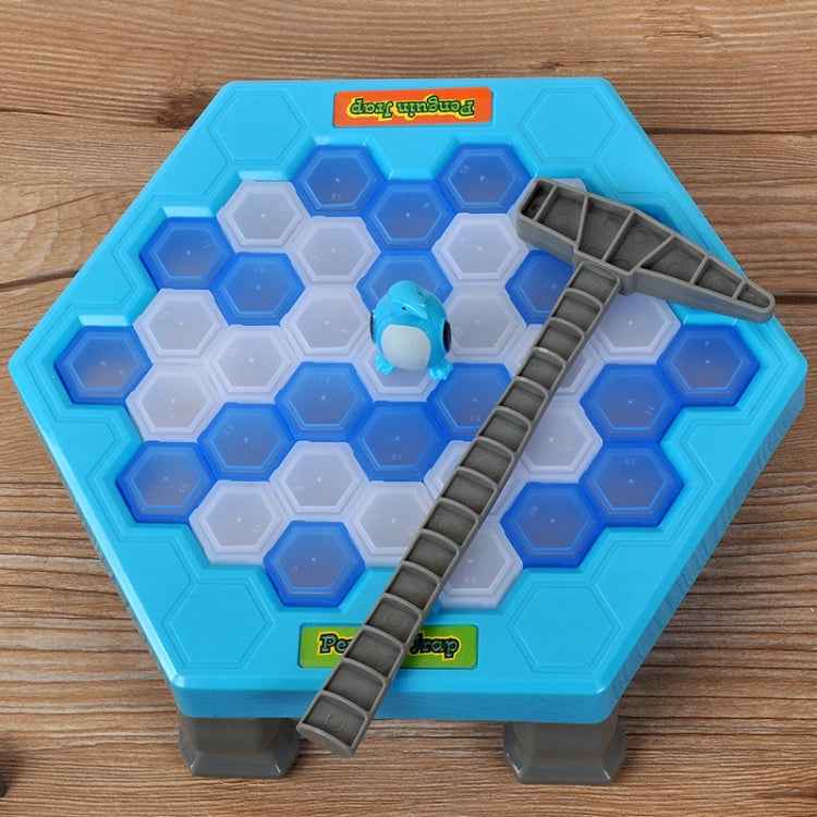 Family Game Penguin Trap Ice Breaking Saving Penguin, Random Package Delivery, Random Package