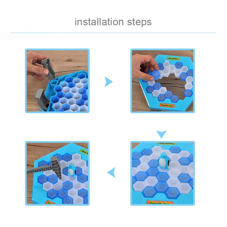 Family Game Penguin Trap Ice Breaking Saving Penguin, Random Package Delivery, Random Package